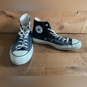 *SOLD* Converse Chuck Taylor 70 black high-top sneakers size 9 US